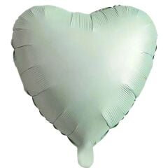 18'' Yeşil Kalp Folyo Balon