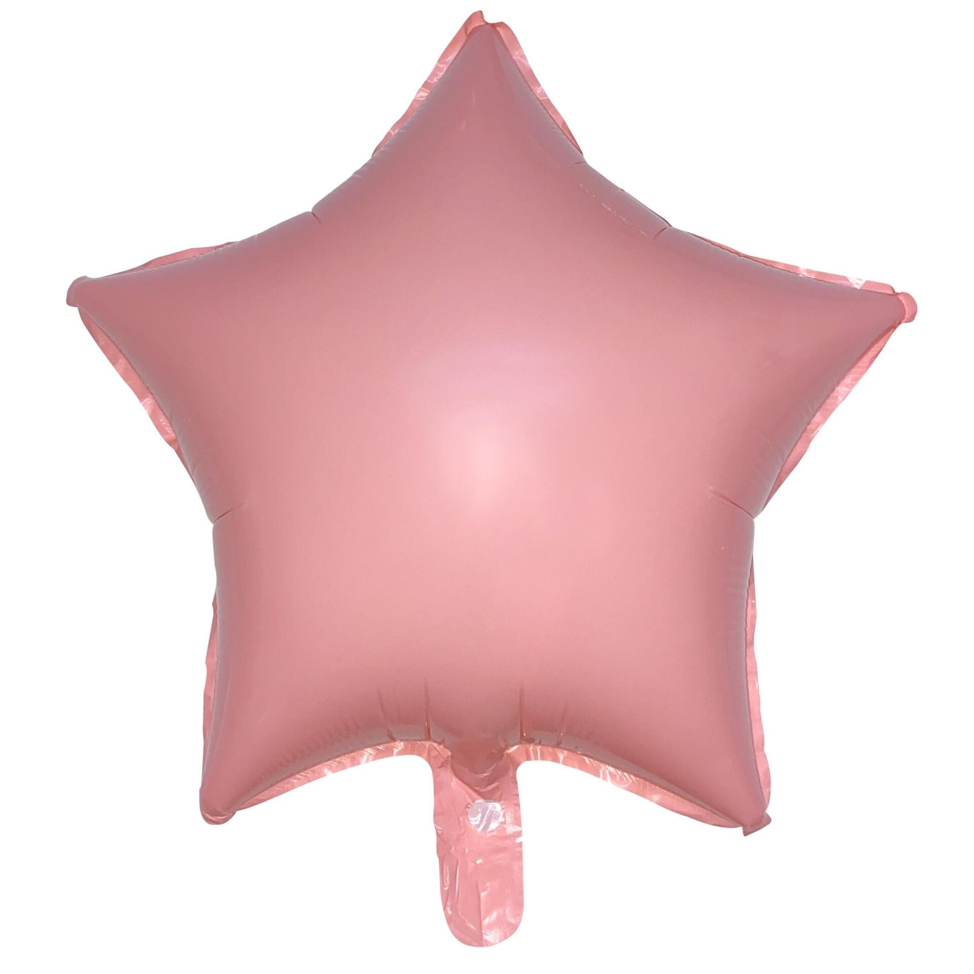 18'' Makaron Pembe Yıldız Folyo Balon