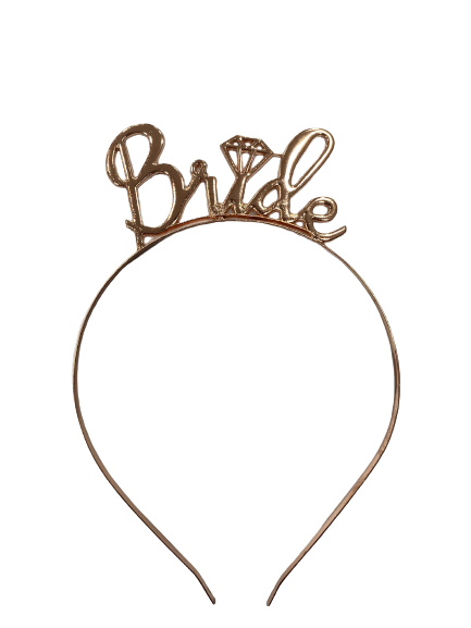 Bride Metal Taç Rose Model-2